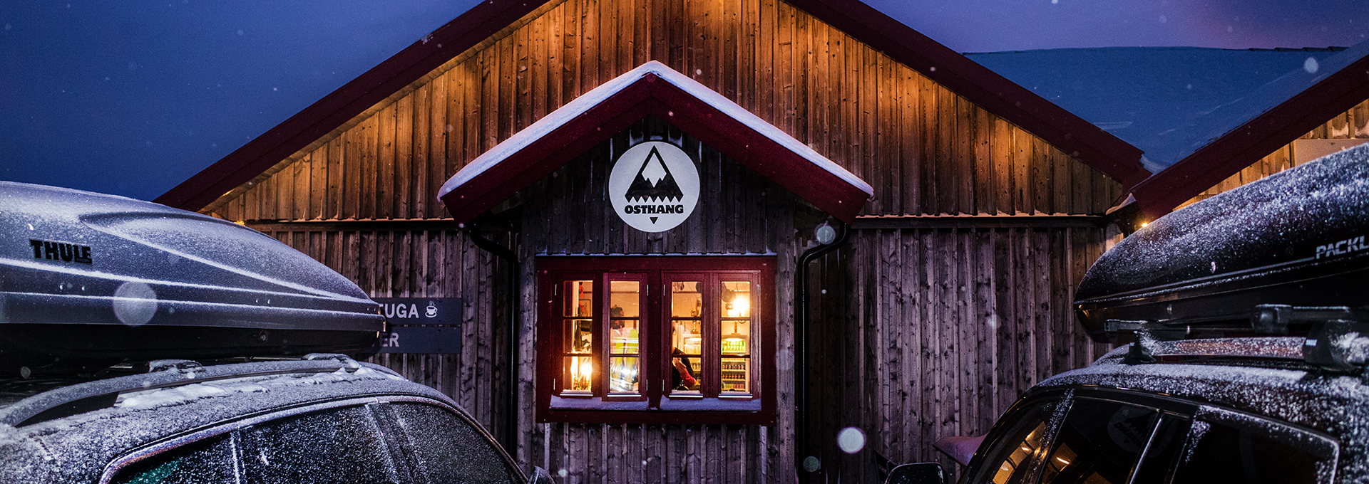 Snowboardbutiken i Osthang Ramundberget