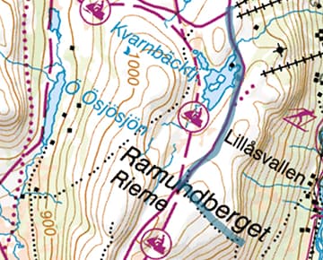 Vandra till Sörgruvan i Ramundberget, Funäsfjällen