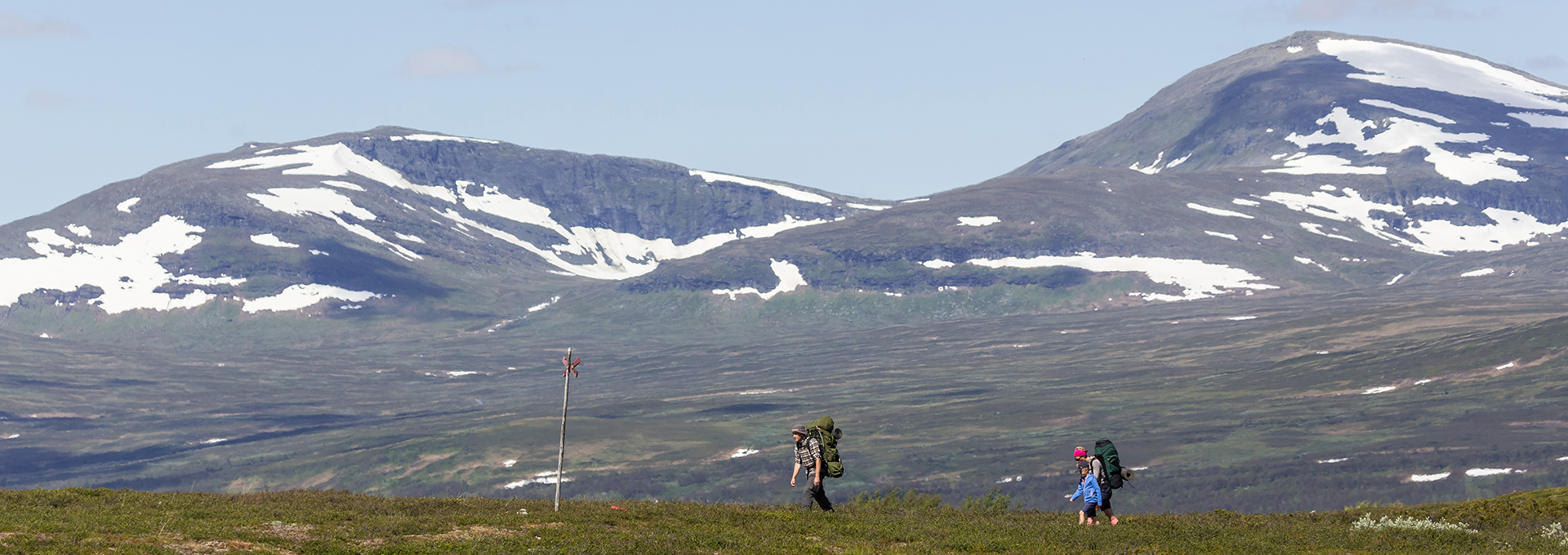 Hike the mountains to Sörgruvorna, Ramundberget