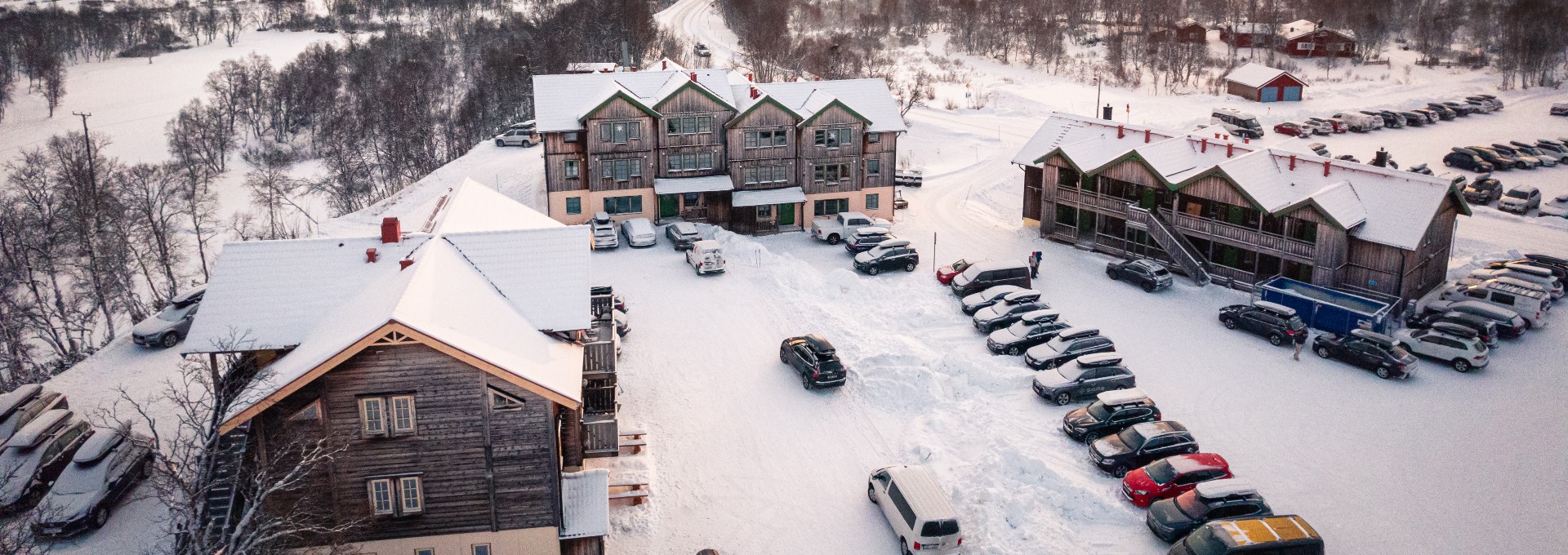 apartment houses in Skarsvallen, Ramundberget