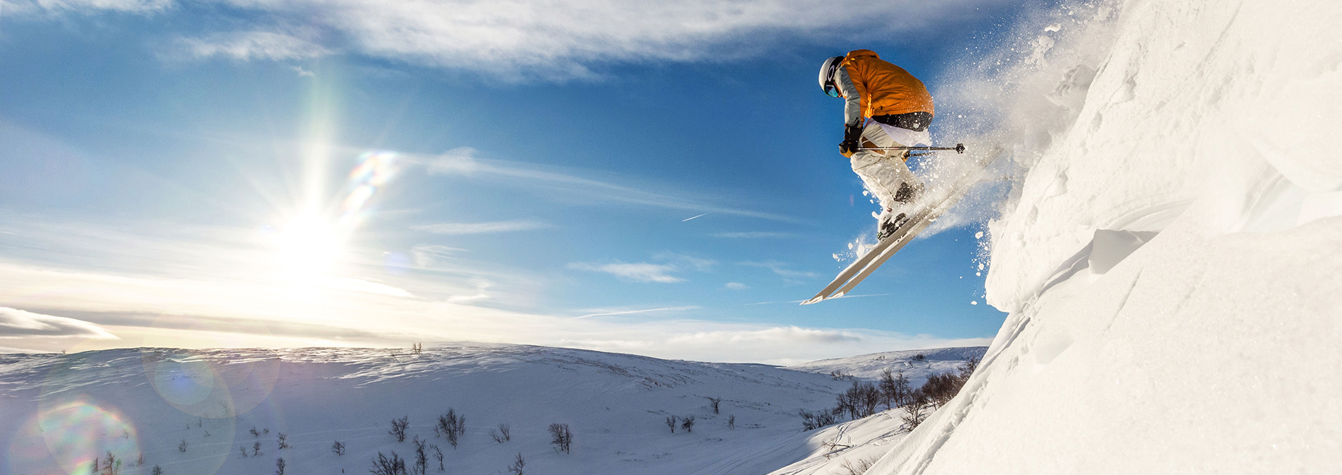 Ski lessons off-piste in Ramundberget, Funäsfjällen, Sweden