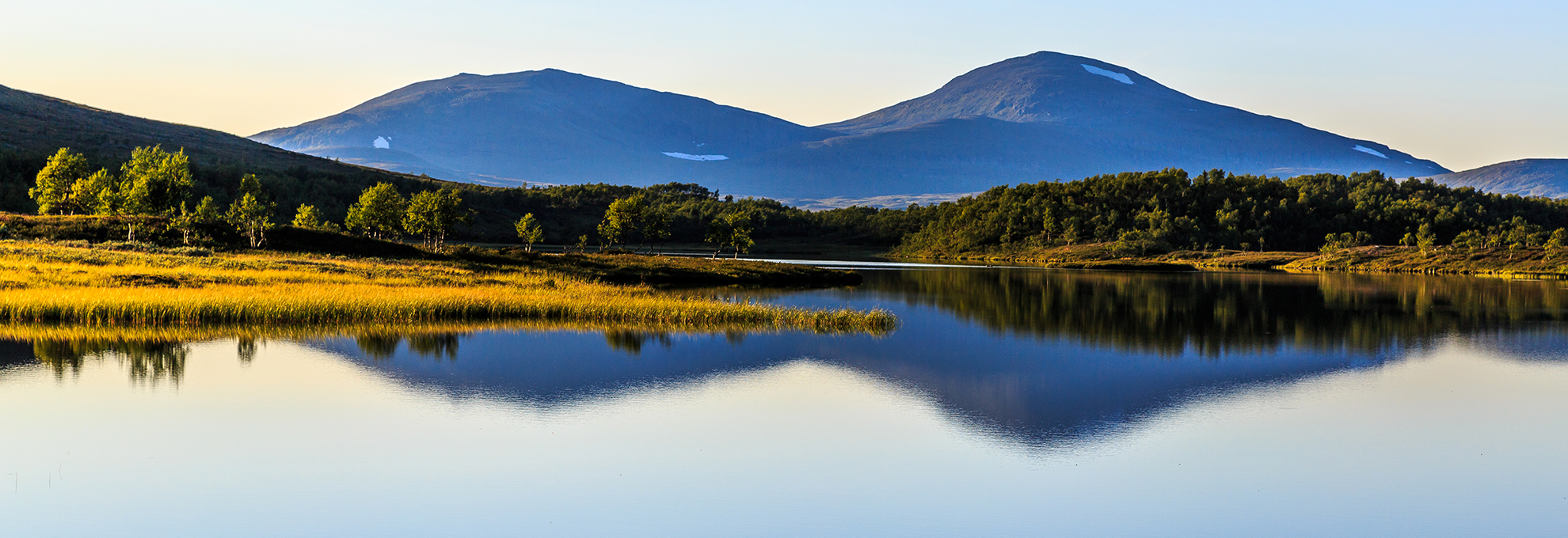 view over Skarsfjället