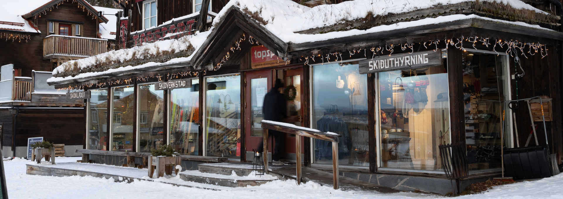 Topsport sports shop in Funäsdalen