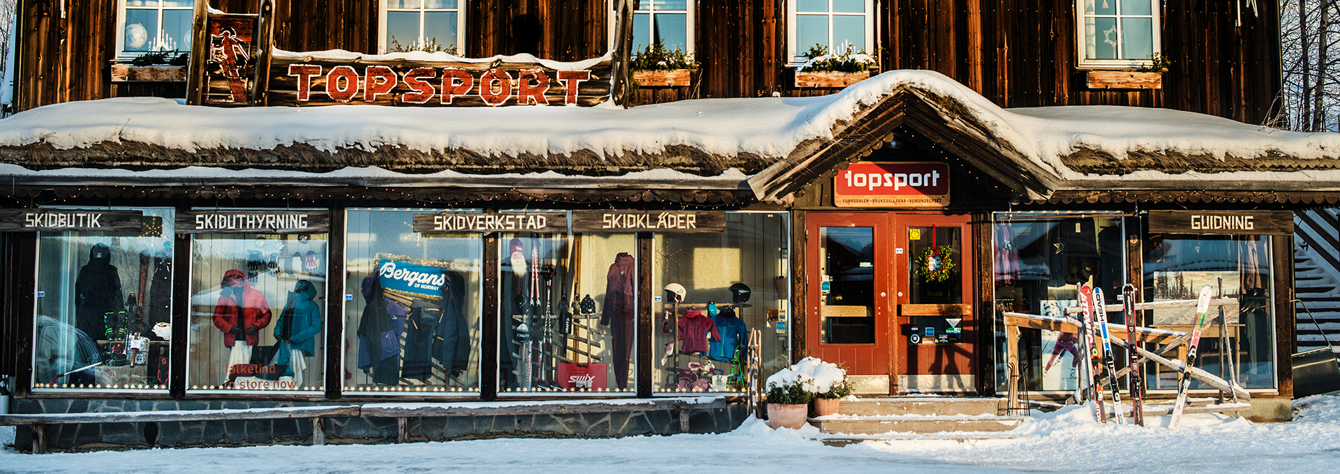 Topsport sports shop in Funäsdalen